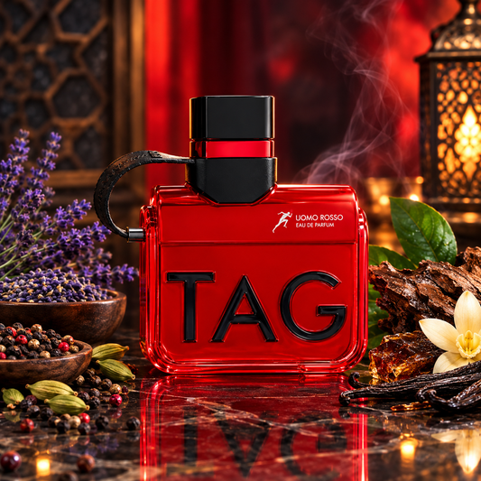 ARMAF TAG HIM UOMO ROSSO Eau de Parfum 100ml – Amber, Spicy & Vanilla Fragrance – Unisex Store Category