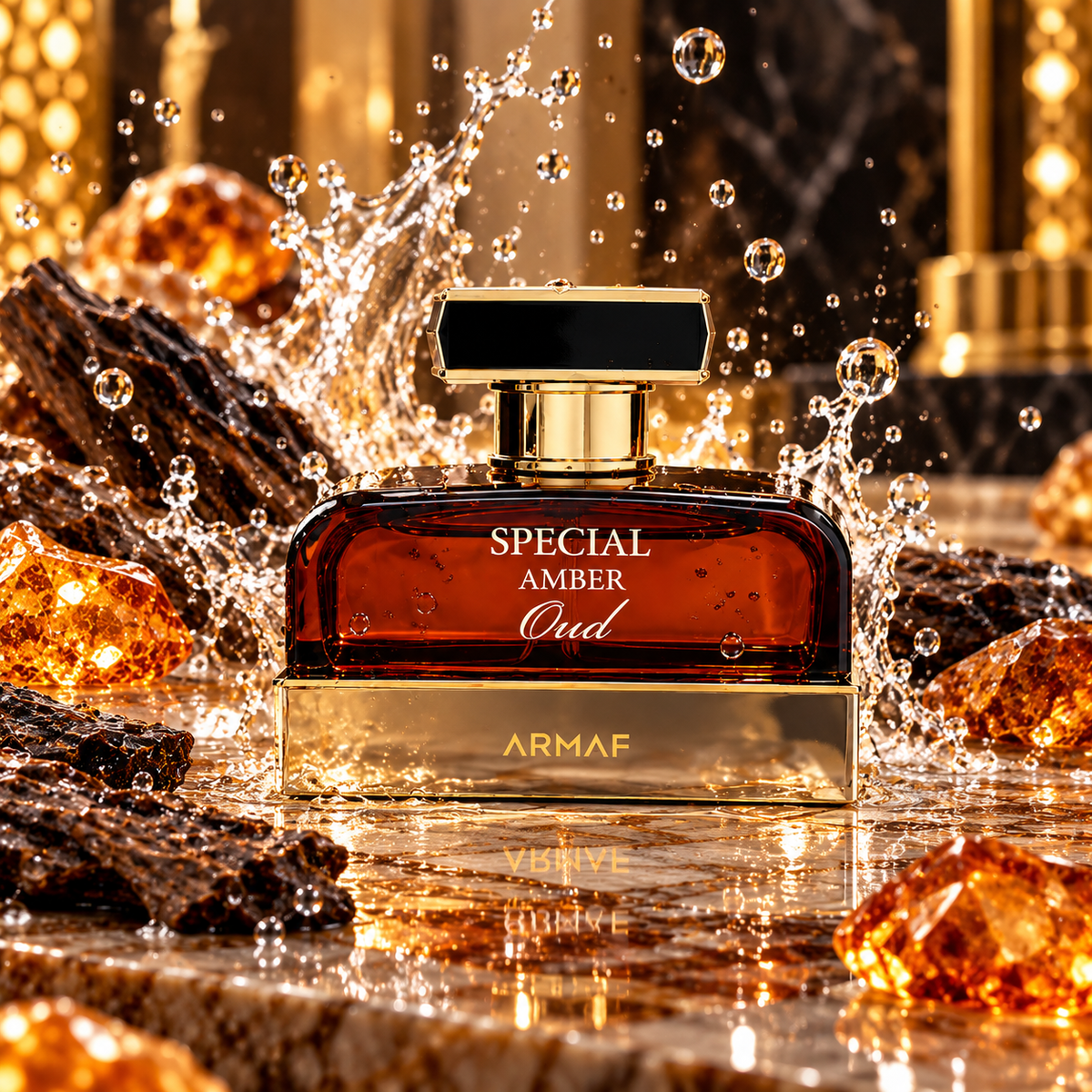 ARMAF Special Amber Oud Eau De Parfum 100ml – Rich Amber, Oud & Woody Fragrance – Unisex