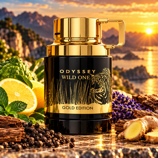Armaf Odyssey Wild One Gold Edition Eau de Parfum 100ml Unisex Spicy Woody Fragrance