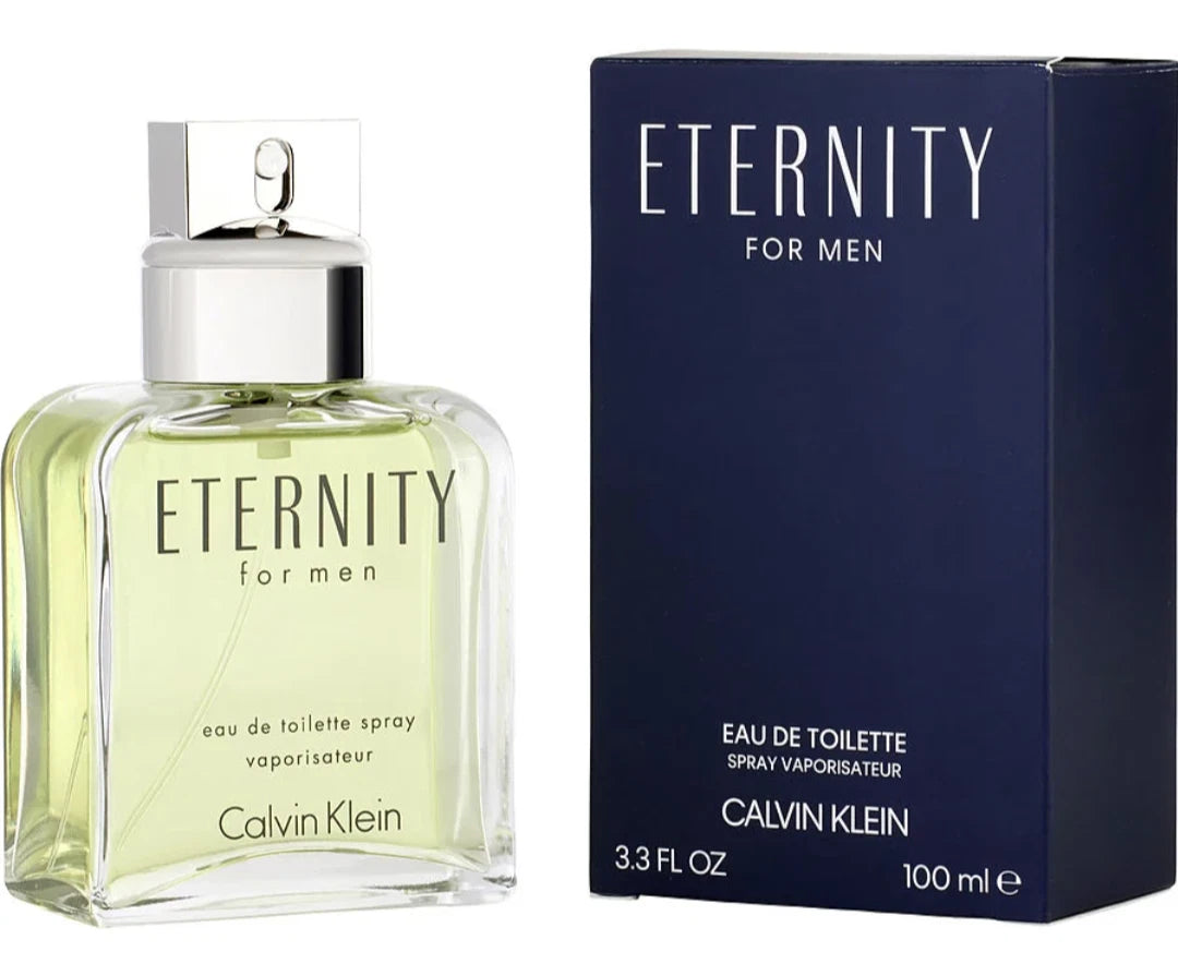 Calvin Klein Eternity for Men EDT Spray 100ml / 3.4oz New Pack