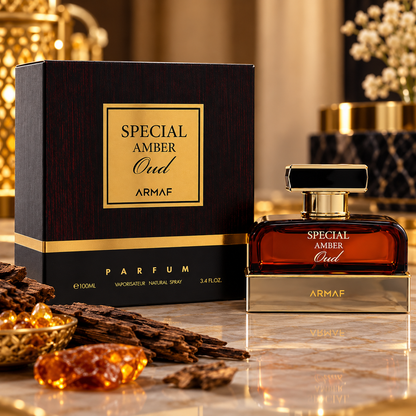 ARMAF Special Amber Oud Eau De Parfum 100ml – Rich Amber, Oud & Woody Fragrance – Unisex
