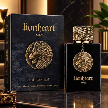 Club de Nuit Lionheart Man Eau de Parfum 100ml – Premium Warm & Aromatic Fragrance