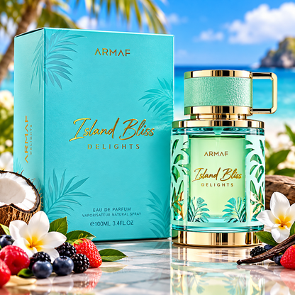 ARMAF DELIGHTS ISLAND BLISS  Eau de Parfum 100ml 3.4 fl oz