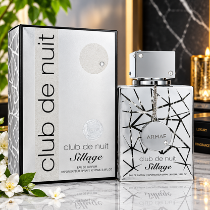 ARMAF Club De Nuit Sillage Eau de Parfum 105ml – Unisex Citrus Woody Floral Fragrance
