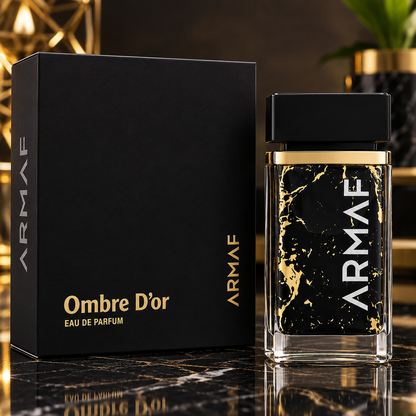 Armaf Ombre D'Or Eau de Parfum 75ml Unisex Amber Spicy Woody Fragrance