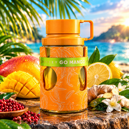 ARMAF Odyssey Go Mango Tropical Collection Eau de Parfum 100ml – Fruity, Tropical & Sweet Fragrance – Unisex