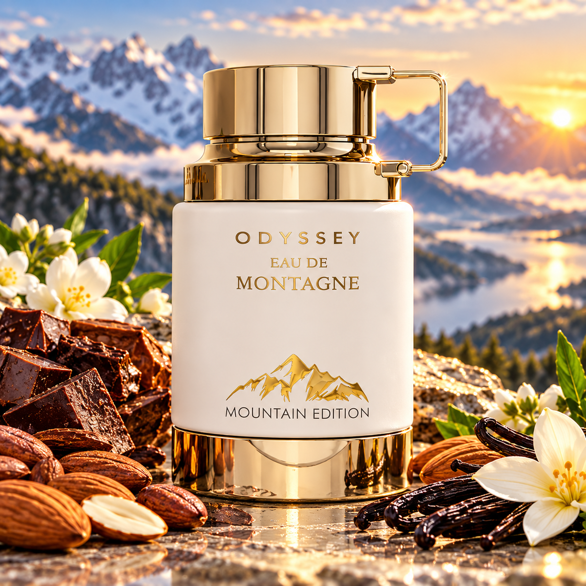 Armaf Odyssey Eau de Montagne Mountain Edition Eau de Parfum 100ml Unisex Cacao Vanilla Fragrance