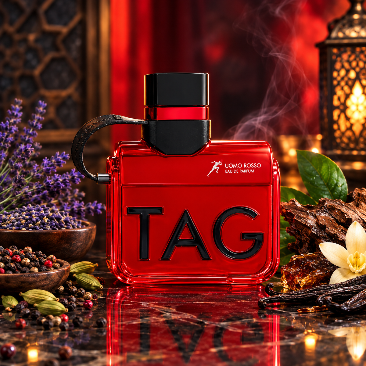 ARMAF TAG HIM UOMO ROSSO Eau de Parfum 100ml – Amber, Spicy & Vanilla Fragrance – Unisex Store Category