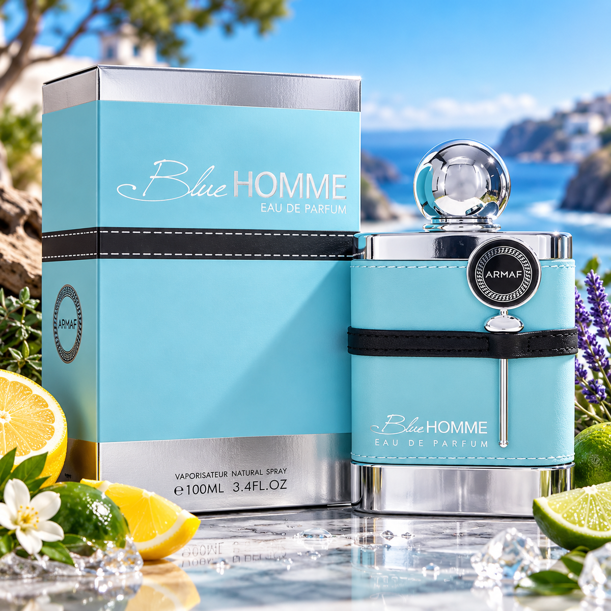 Armaf Blue Homme Eau de Parfum 100ml Unisex Citrus Fresh Fragrance