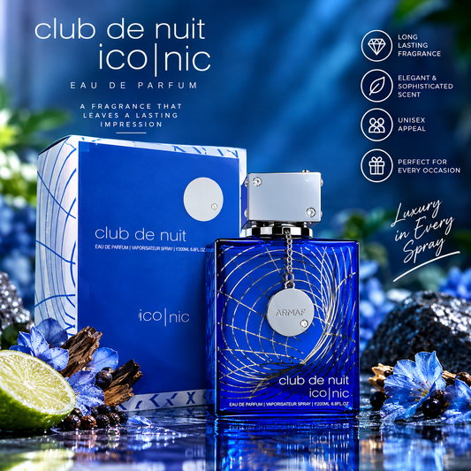 Club de Nuit Iconic Eau de Parfum 200ml – Premium Unisex Fragrance