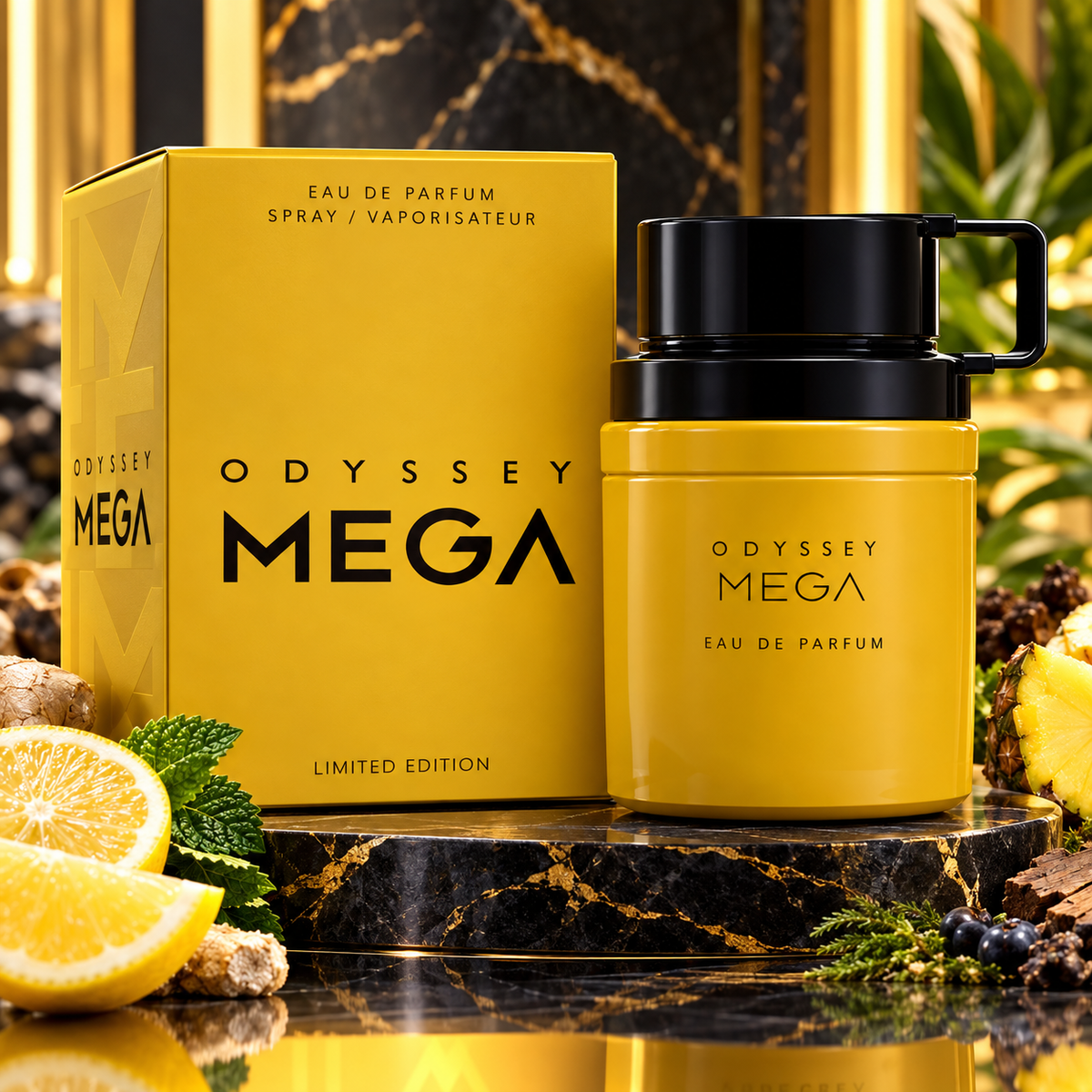 ARMAF Odyssey Mega Eau de Parfum for Men 100ml 3.4 oz