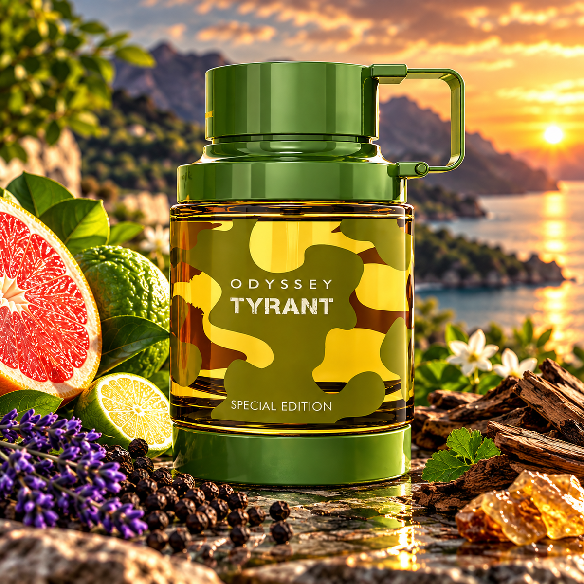 Armaf Odyssey Tyrant Special Edition Eau de Parfum 100ml Unisex Citrus Woody Fragrance