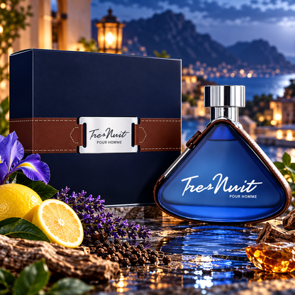 Armaf Tres Nuit Pour Homme Eau de Parfum 100ml Unisex Fresh Citrus Floral Fragrance