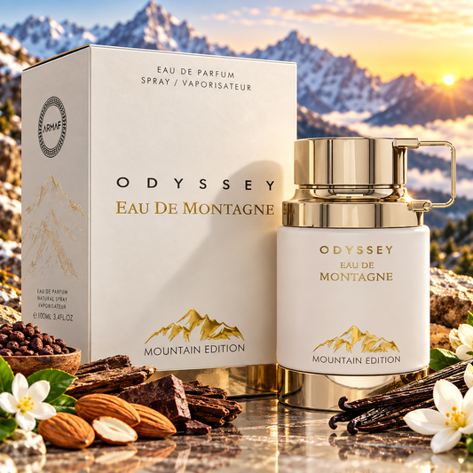 Armaf Odyssey Eau de Montagne Mountain Edition Eau de Parfum 100ml Unisex Cacao Vanilla Fragrance