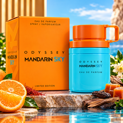 ARMAF ODYSSEY MANDARIN SKY  EAU DE PARFUM FOR MEN  100ML / 3.4 OZ