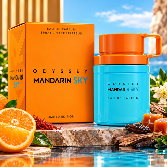 ARMAF ODYSSEY MANDARIN SKY  EAU DE PARFUM FOR MEN  100ML / 3.4 OZ