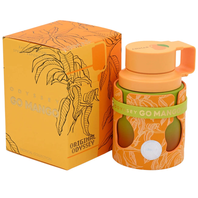 Armaf Odyssey Go Mango Eau de Parfum Spray Unisex 3.4 oz (100 ml) New Retail Box