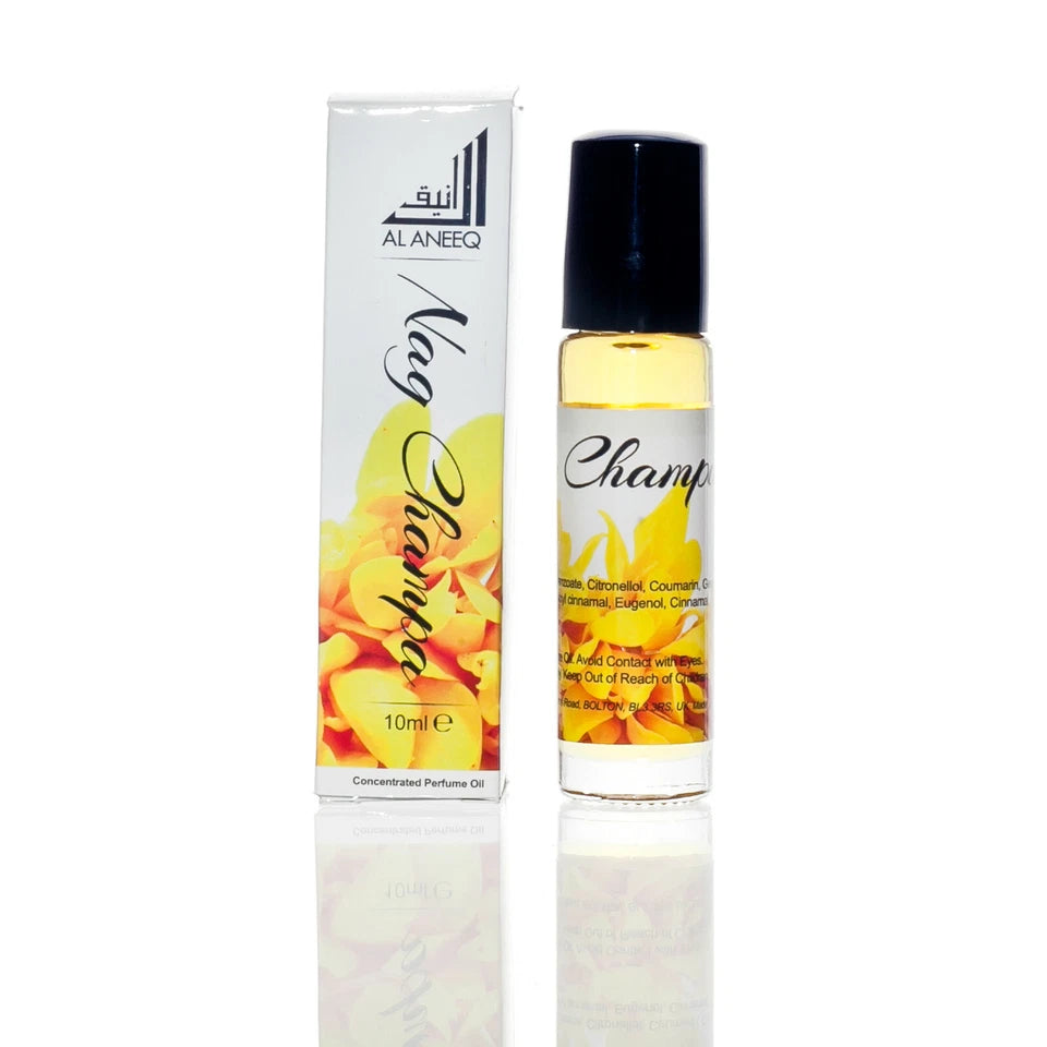 Nag Champa Perfume Oil by Al Aneeq 10ml – Rich Earthy Fragrance