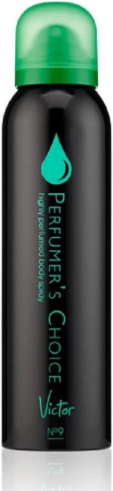 Perfumer’s Choice No.9 Victor Men’s Body Spray 150ml – Milton